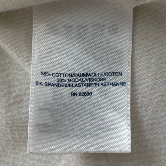 Lands End Long Sleeve Shirt White - Picture 4 of 6